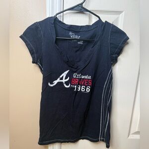 5th & Ocean Navy Atlanta Braves Tee